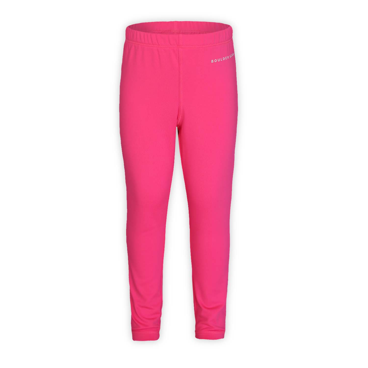 a pair of pink jersey fleece pants on a white background