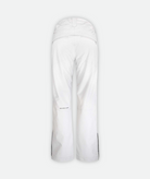 back of a pair of white ski pants on a white background